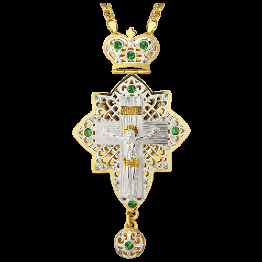 Крест наперсный латунный 2.10.0119Л-21Л