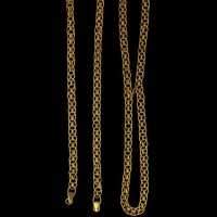 Цепь серебряная в позолоте аг-2.7.0229П