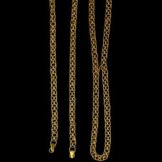 Цепь серебряная в позолоте аг-2.7.0229П