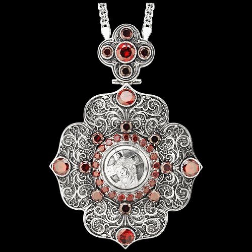 Панагия серебряная аг-2.7.06011