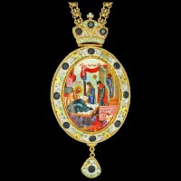 Панагия латунная в позолоте аг-2.7.0650ЛП-241ЛП