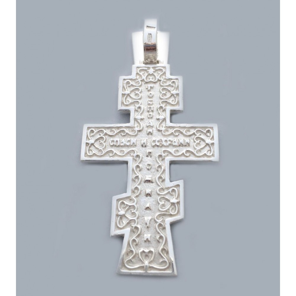 Серебряный крест БК-200