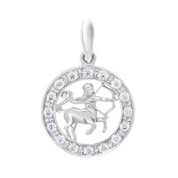 Серебряный подвес "Стрелец" ЮМ-3084-9