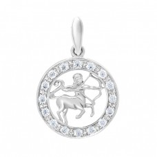 Серебряный подвес "Стрелец" ЮМ-3084-9