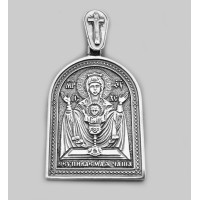 Срібна ладанка Невипивана чаша  64 бр-3100241