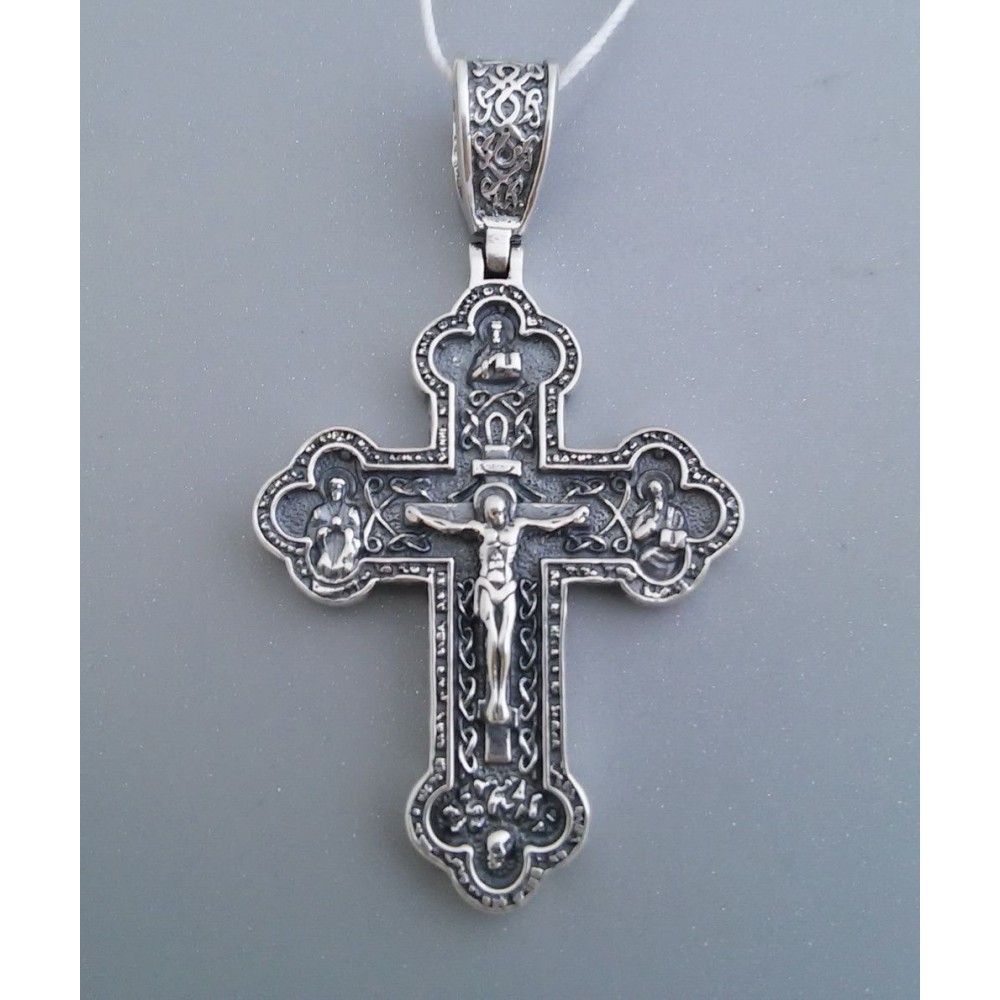 Срібний хрестик бр-3100420