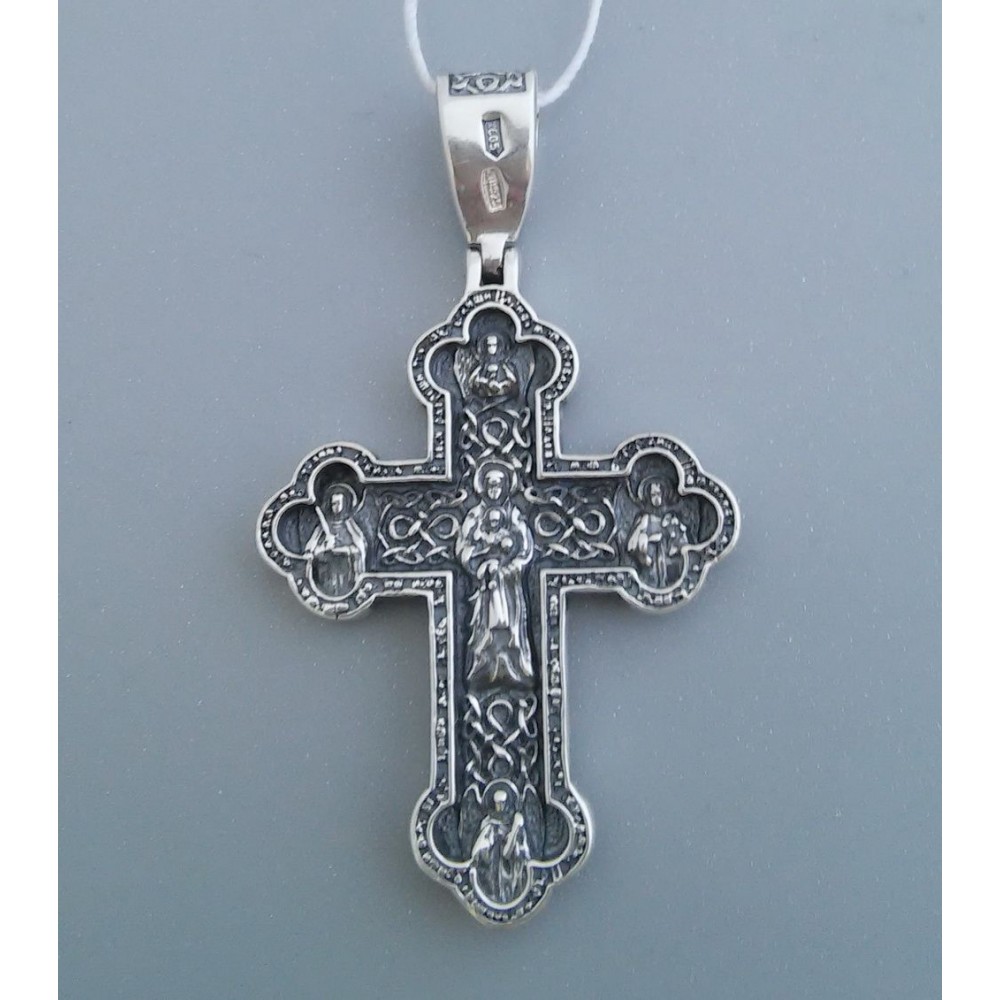 Срібний хрестик бр-3100420