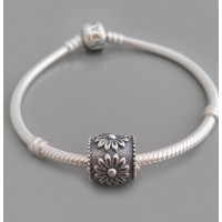 Серебряная бусина Маргаритка 20 бр-3100528