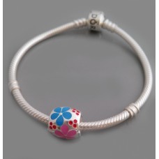 Серебряная бусина Полянка 25 бр-3100536