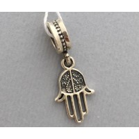 Серебряный шарм "Рука Фатимы" бр-0057431