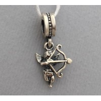 Серебряный шарм "Амур" бр-0061031
