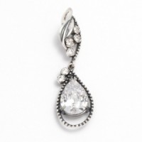 Серебряная подвеска "Глафира" бр-3110372