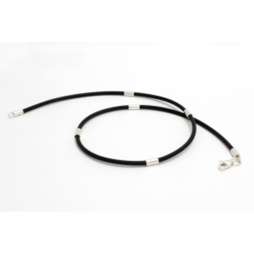 Срібне кольє Жгутик 5 бр-4100121