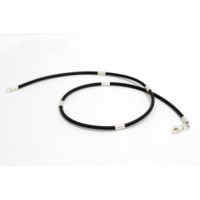 Срібне кольє Жгутик 5 бр-4100121