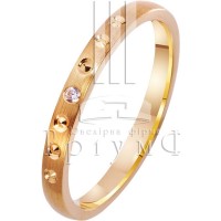 Обручальное кольцо 412903