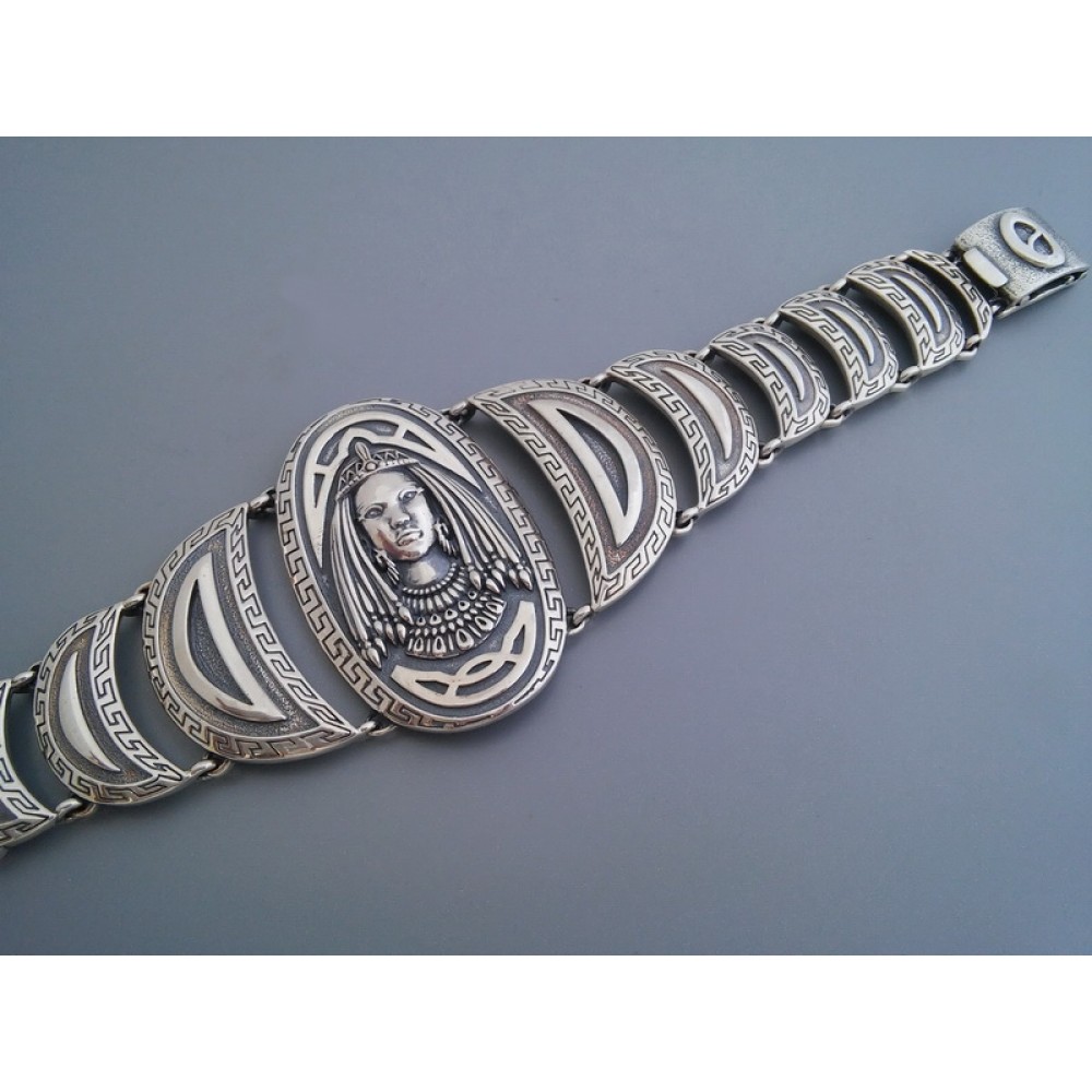 Серебряный браслет Клеопатра бр-5100393