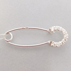 Серебряная булавка ШК-7066-26