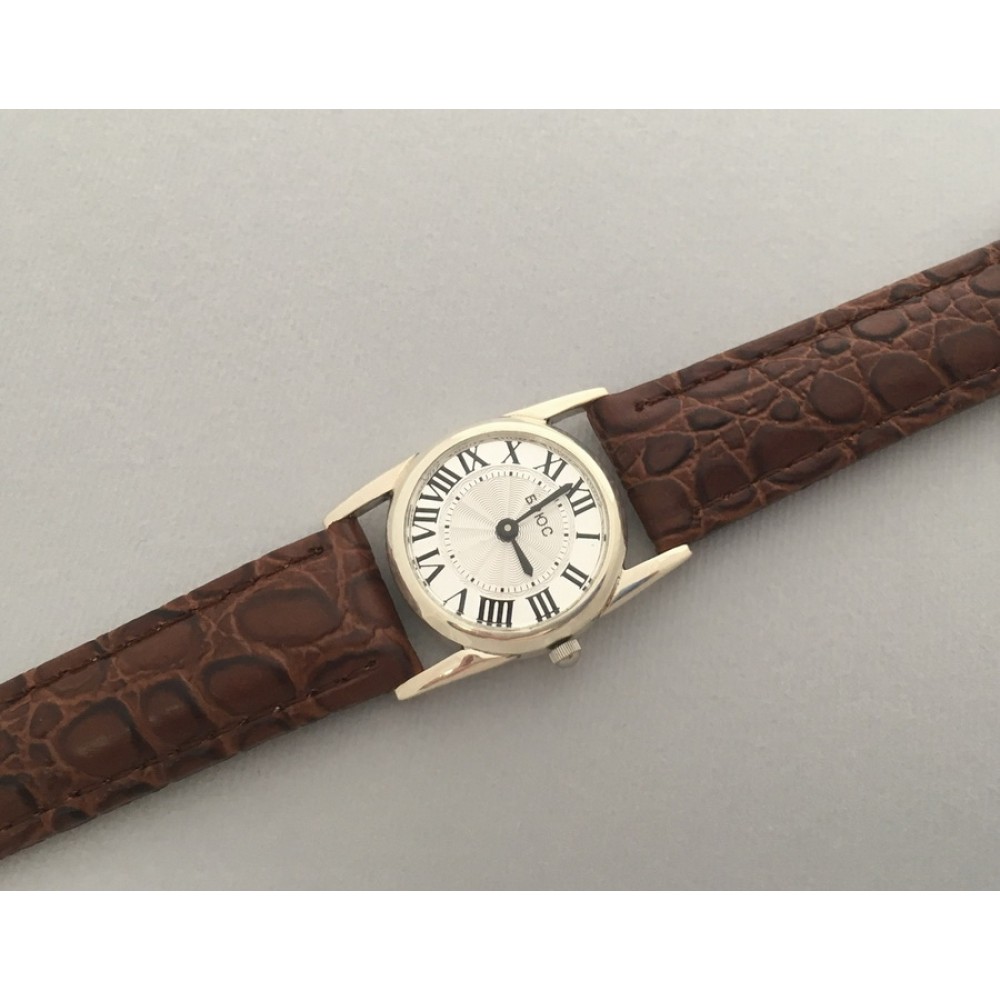Серебряные часы бр-7100038