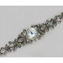 Часы серебряные 925 пробы в камнях женские бр-1003171