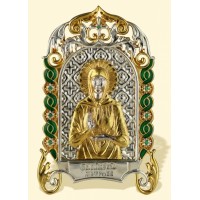 Серебряная икона "Святая Матрона Московская" АГ-2.76.0163