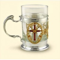 Подстаканник серебряный церковный АГ-280121