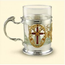 Подстаканник серебряный церковный АГ-280121