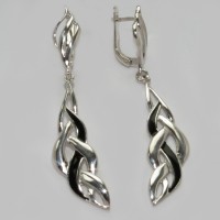 Срібні сережки бр-00263