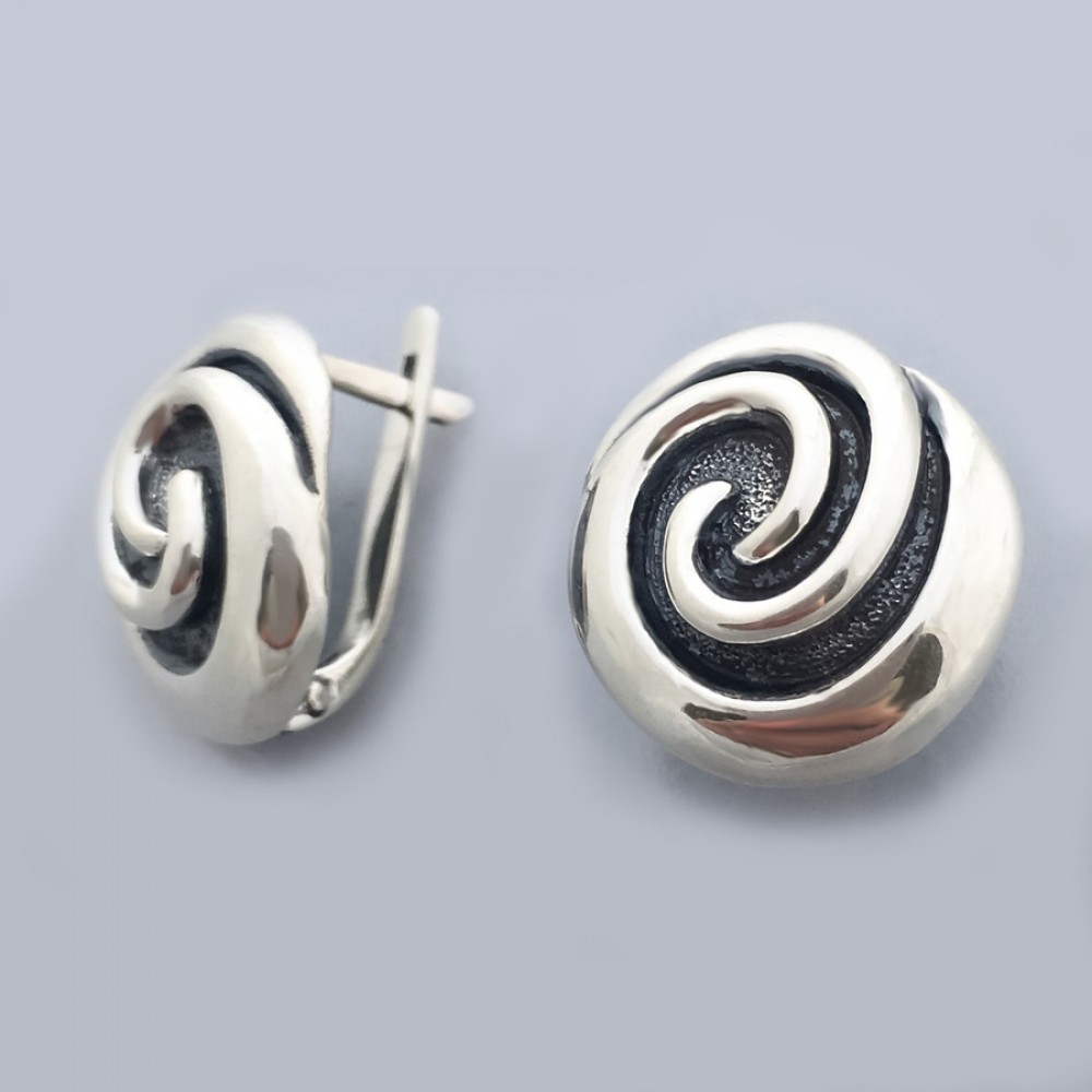 Срібні сережки бр-0036511