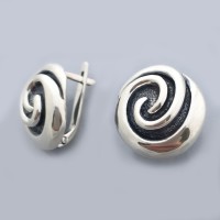 Срібні сережки бр-0036511