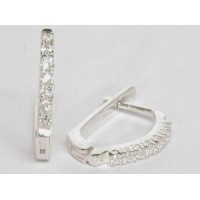 Срібні сережки Дорожка 7 бр-1110016