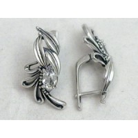 Серебряные серьги "Ликаста" бр-1110864