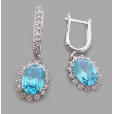 Серебряные серьги "Зара" бр-1112342