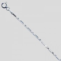 Серебряная цепь Фігаро-якорь 50см АМ-2405050