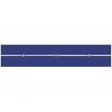 Серебряная цепочка с шариком 50см 34009ш