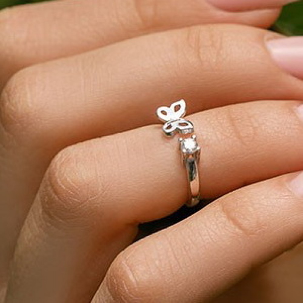 Срібна каблучка ЮМ-10417