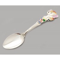 Серебряная ложка Слоник БР-41
