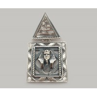 Серебряный кулон египетский "Осирис" БР-1005831