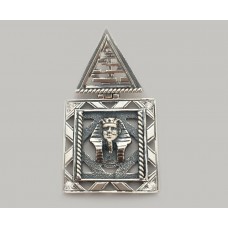 Серебряный кулон египетский Осирис БР-1005831