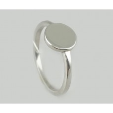 Срібна каблучка без вставок ЛЗ-10040