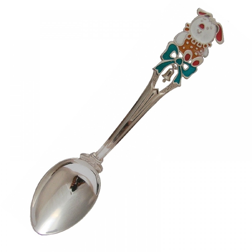 Срібна ложка Хрюшка бр-35
