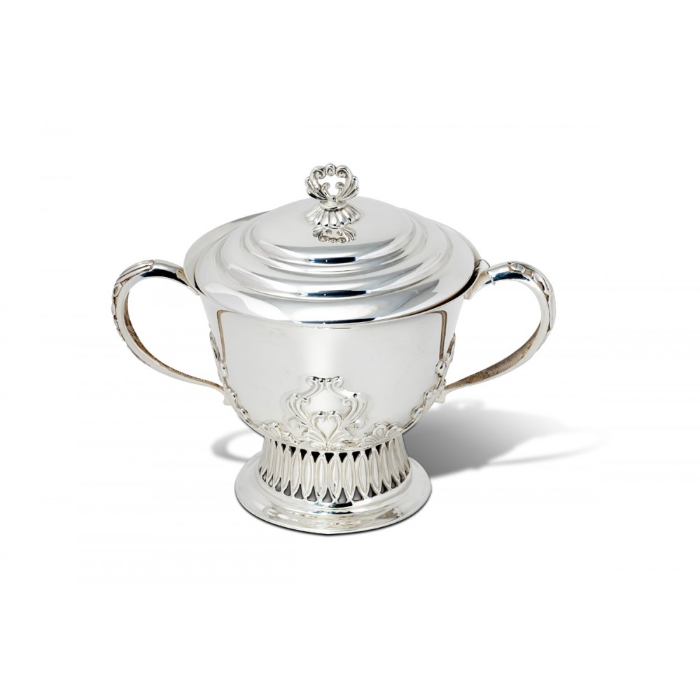 Серебряная сахарница Восточная ХЮ-080746