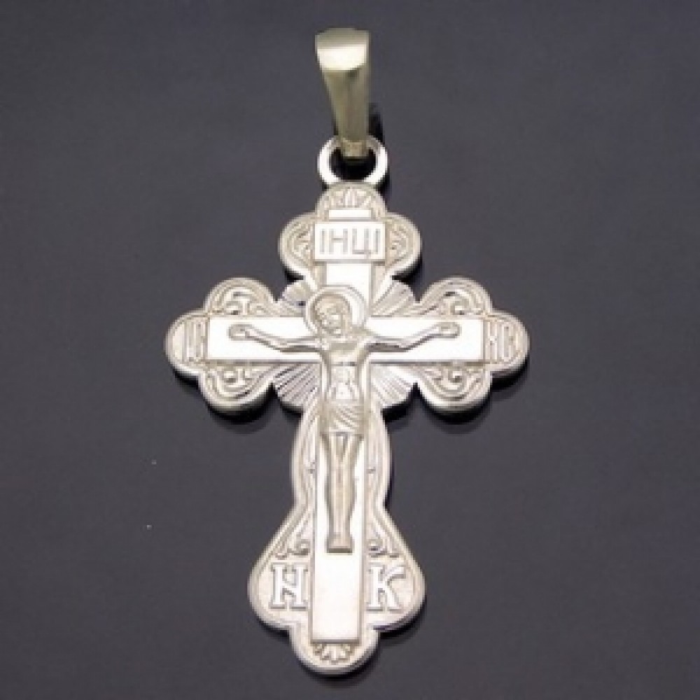 Серебряный крест 089333