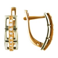 Золотые серьги 1.3.0657