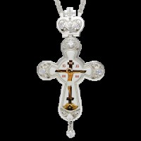 Крест латунный со вставками 2.10.0121Л-21Л