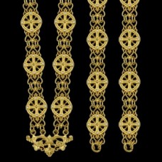 Цепь латунная в позолоте аг-2.7.0250ЛП