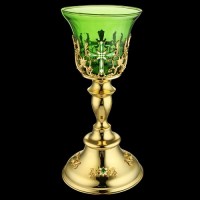 Лампада настольная латунная в позолоте аг-2.7.0363ЛП