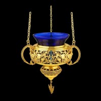 Лампада латунная в позолоте аг-2.7.0373ЛП