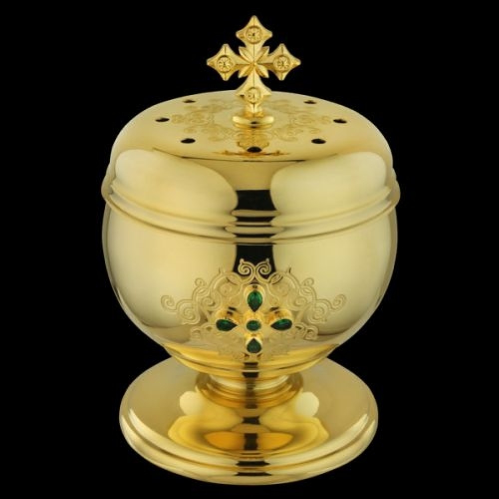 Чашечка для хранения просфор латунная (просфорница) аг-2.7.0449ЛП