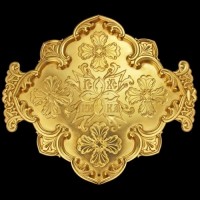 Поднос латунный для просфор аг-2.7.0708ЛП