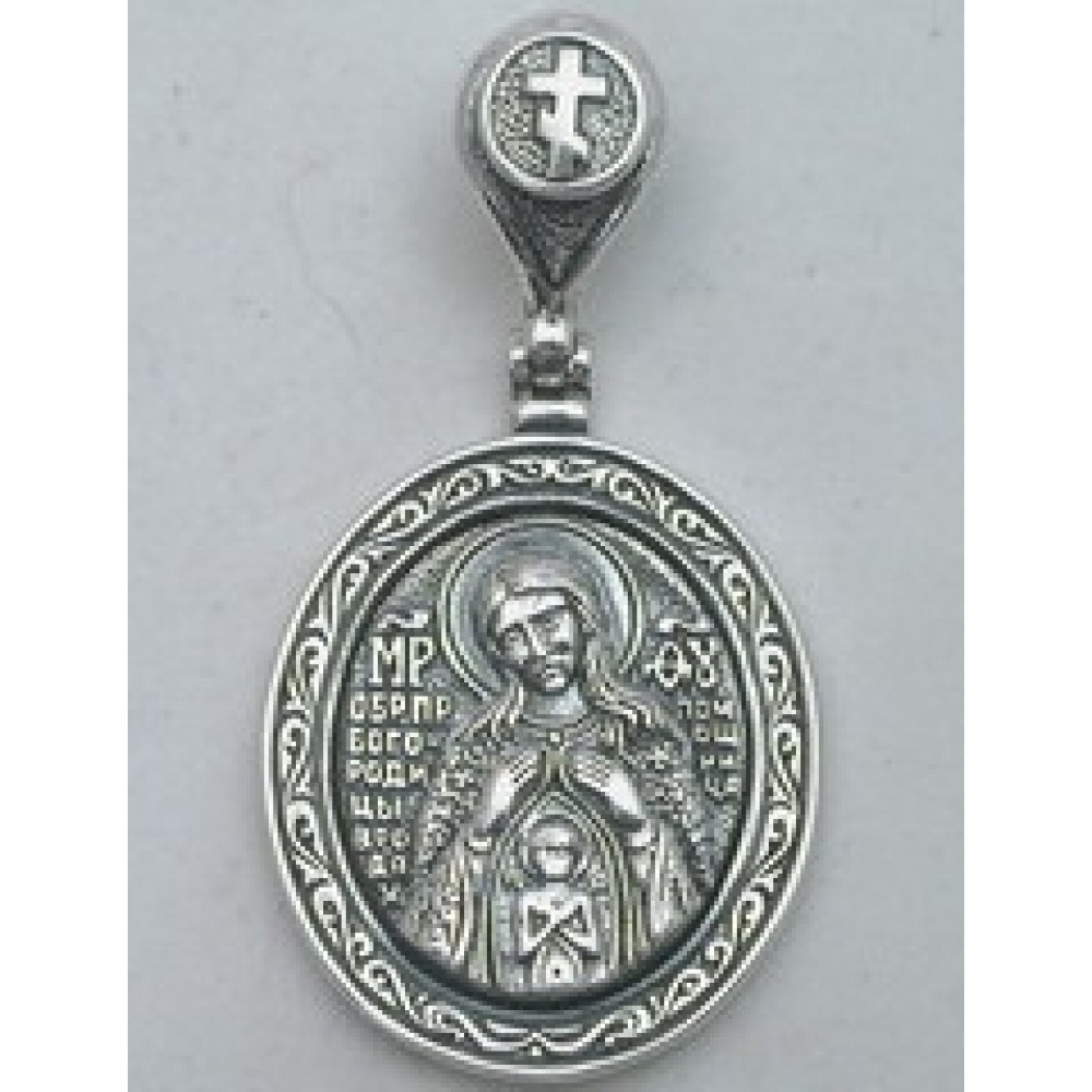 Срібна ладанка Господь Вседержитель 76 бр-3100252